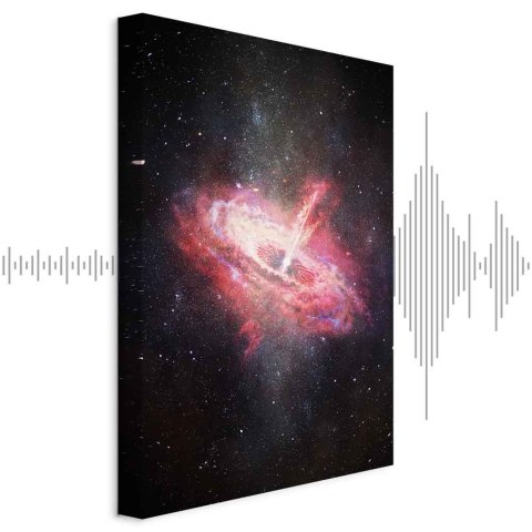 Obraz - Samotna galaktyka (1-częściowy) pionowy 20x30 Akustyczny