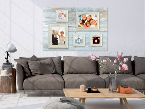 Obraz na korku - Retro galeria zdjęć [Tablica korkowa] 90x60