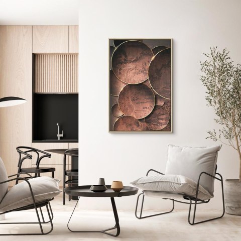 Obraz - Dźwięki natury (1-częściowy) pionowy 40x60 W ramie drewnianej naturalnej