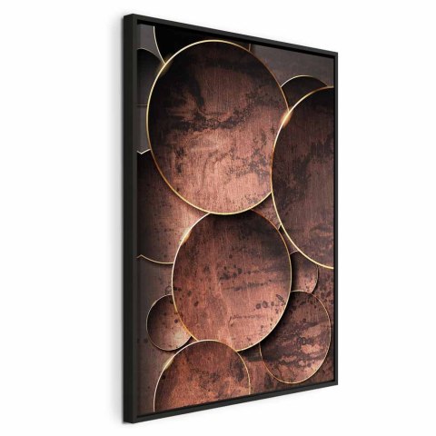 Obraz - Dźwięki natury (1-częściowy) pionowy 60x90 W ramie drewnianej czarnej