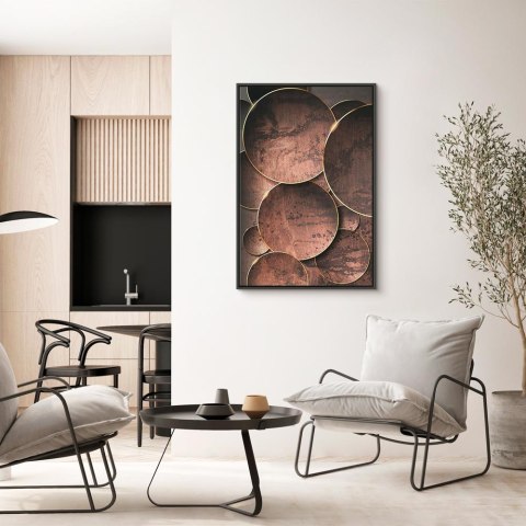 Obraz - Dźwięki natury (1-częściowy) pionowy 80x120 W ramie drewnianej czarnej