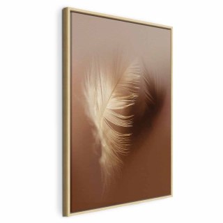 Obraz - Jesienny puch (1-częściowy) pionowy 40x60 W ramie drewnianej naturalnej