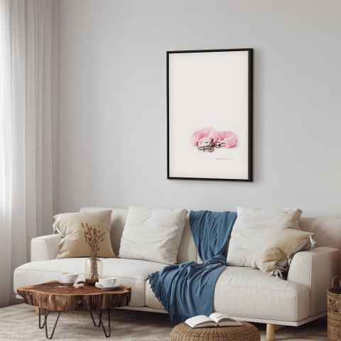 Obraz - Rendez Vous (1-częściowy) pionowy 40x60 W ramie drewnianej czarnej