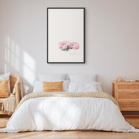 Obraz - Rendez Vous (1-częściowy) pionowy 40x60 W ramie drewnianej czarnej