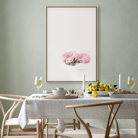 Obraz - Rendez Vous (1-częściowy) pionowy 40x60 W ramie drewnianej naturalnej