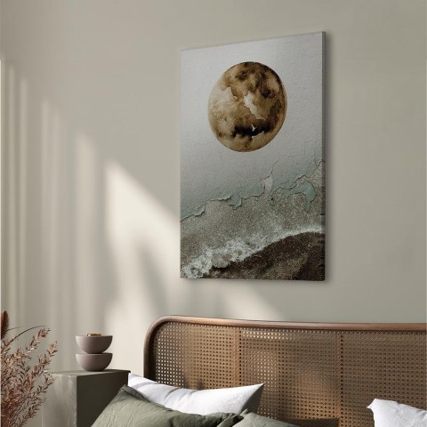 Obraz - Zielony przypływ (1-częściowy) pionowy 80x120 Standard
