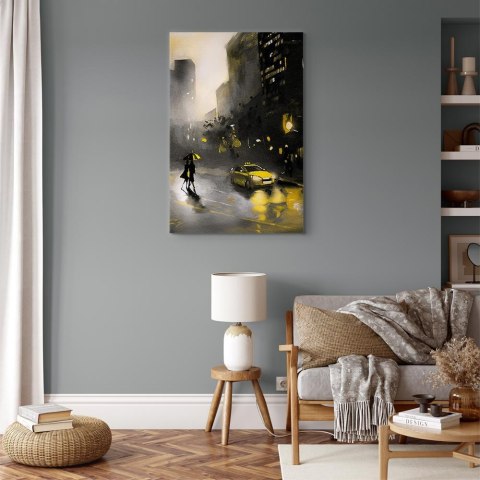 Obraz - Blask miasta (1-częściowy) pionowy 20x30 Na płótnie włoskim