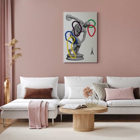 Obraz - Grafika kolaż 60x90 Premium Print