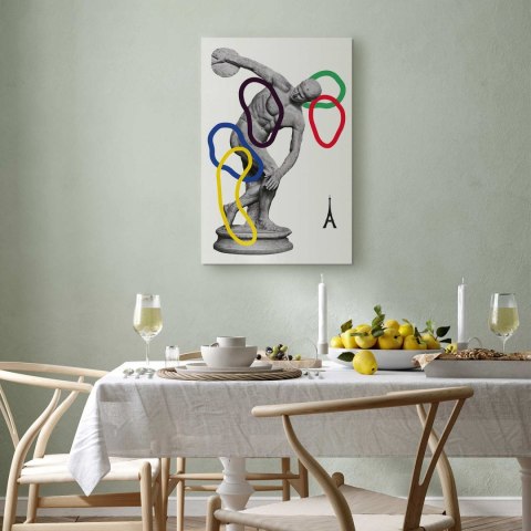 Obraz - Grafika kolaż 60x90 Premium Print