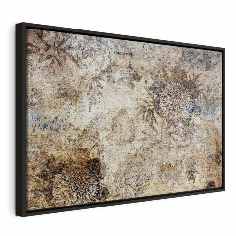 Obraz - Ukryte piękno (1-częściowy) szeroki 60x40 W ramie drewnianej czarnej