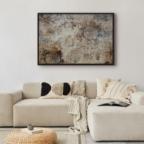 Obraz - Ukryte piękno (1-częściowy) szeroki 60x40 W ramie drewnianej czarnej