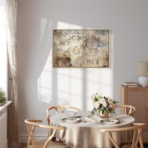 Obraz - Ukryte piękno (1-częściowy) szeroki 60x40 W ramie drewnianej naturalnej