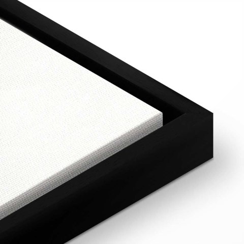 Obraz - Wieża Eiffla - grafika kolorowa - abstrakcja 60x90 W ramie drewnianej czarnej