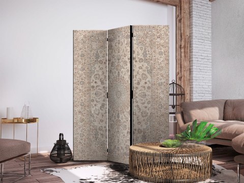 Parawan - Pustynne noce - ornamentowany perski dywan w stonowanych kolorach 135x172 Dwustronny