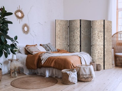 Parawan - Pustynne noce - ornamentowany perski dywan w stonowanych kolorach 225x172 Dwustronny