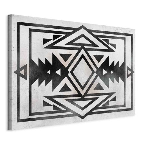Obraz - Etniczny wzór (1-częściowy) szeroki 60x40 Standard