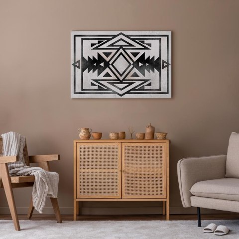 Obraz - Etniczny wzór (1-częściowy) szeroki 60x40 Standard