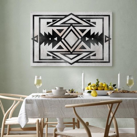 Obraz - Etniczny wzór (1-częściowy) szeroki 60x40 Standard