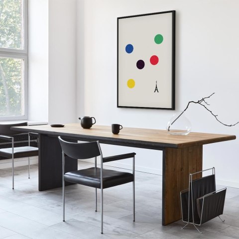 Obraz - Grafika cyfrowa 60x90 W ramie drewnianej czarnej
