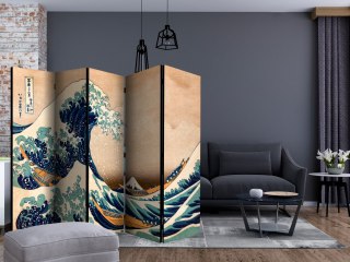 Parawan - Hokusai: Wielka fala w Kanagawie (Reprodukcja) II 225x172 Dwustronny