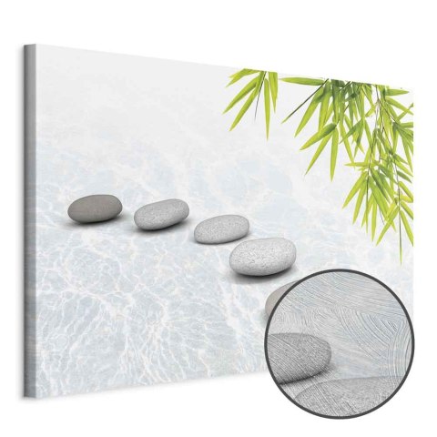Obraz - Kamienny spokój (1-częściowy) szeroki 60x40 Premium Print