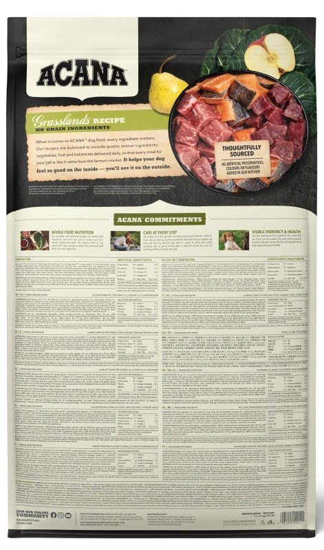 Acana Regionals Grasslands Dog 11,4kg