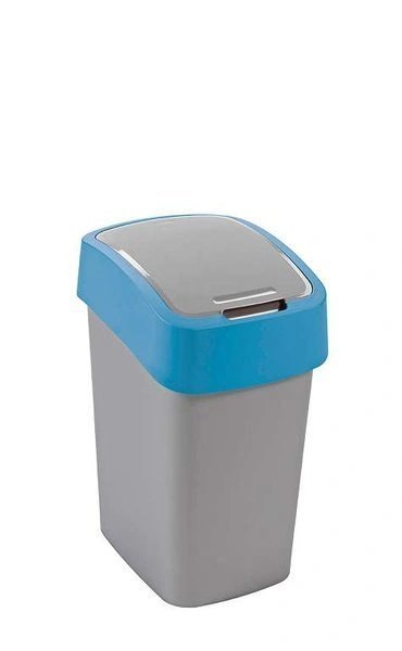 Curver Flip Bin Kosz Na Śmieci Szaro-Niebieski 25l