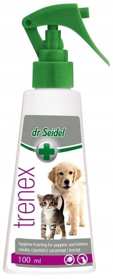 Laboratorium DermaPharm Dr Seidel Trenex Płyn Do Nauki Czystości Dla Szczeniąt I Kociąt 100ml