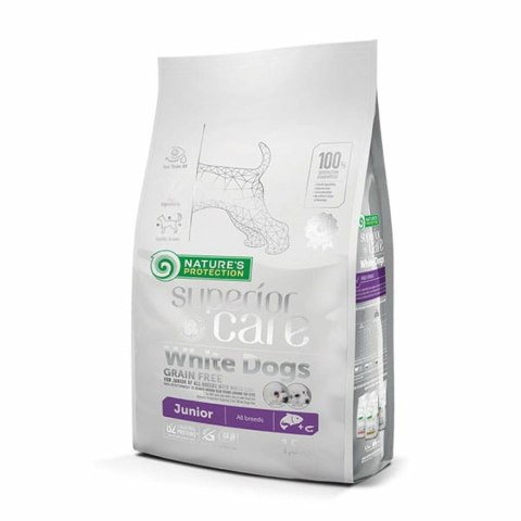 Nature's Protection Superior Care Grain Free White Dog Junior All Breeds 1,5kg