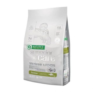 Nature's Protection Superior Care White Dogs Grain Free White Fish Junior Small Breeds 1,5kg