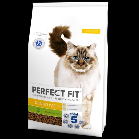 PERFECT FIT Sensitive 1+ Z Indykiem 7kg