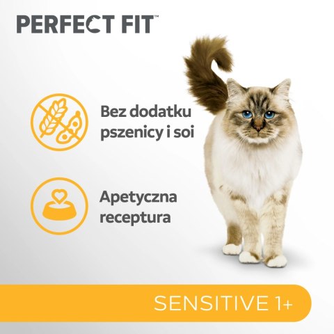 PERFECT FIT Sensitive 1+ Z Indykiem 7kg