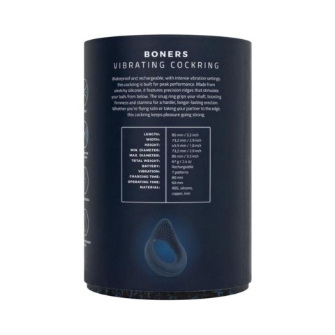 Boners - Vibrating Cock Ring with Perineum Stimulation