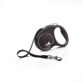 Flexi Smycz Black Design L Taśma 5m Do 50kg Czarna