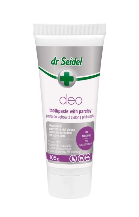 Laboratorium DermaPharm Dr Seidel Pasta DEO Z Wyciągiem Z Zielonej Pietruszki 105g