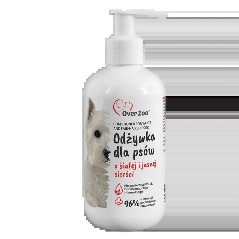 OVER ZOO Odżywka Dla Psa Do Białej I Jasnej Sierści 240ml
