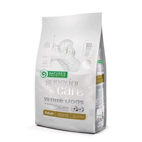 Nature's Protection Superior Care White Dogs Adult Small Breed With Lamb 1,5kg