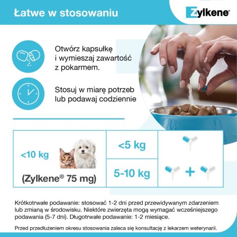Vetoquinol Zylkene 75mg 10tab