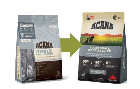 Acana Heirtage Adult Small Breed 2kg