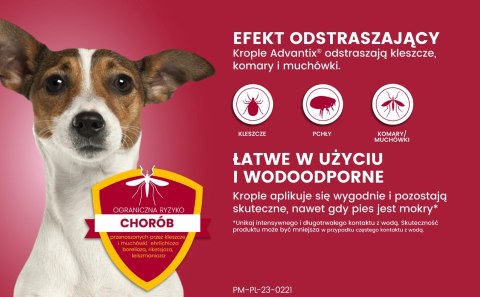 Bayer Advantix Krople Na Kleszcze I Pchły 1ml