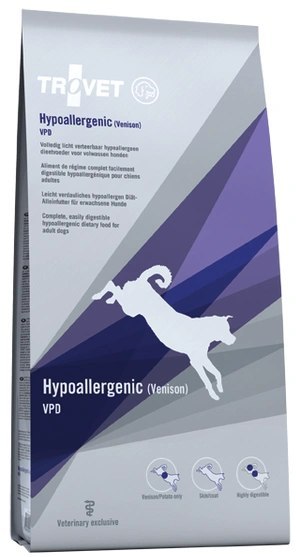 TROVET VPD Hypoallergenic Venison Dla Psa 3kg