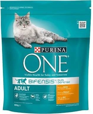 Purina One Cat Adult Z Kurczakiem Dla Kota 800g