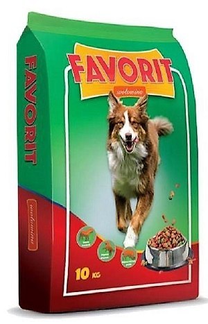 Favorit Karma Sucha Dla Psa Wołowina 10kg