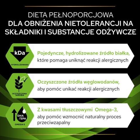 PRO PLAN Veterinary Diets HA Hypoallergenic Karma Sucha dla Psa 7 kg
