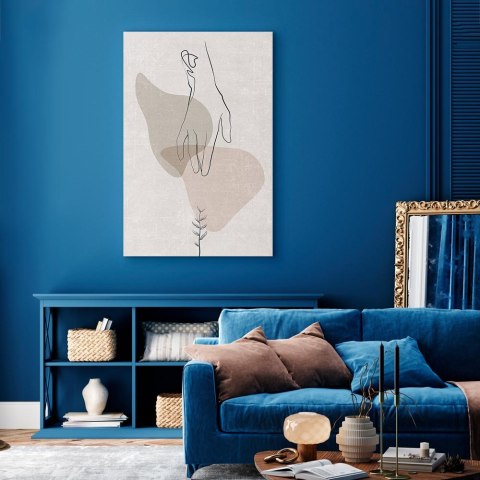 Obraz - Delikatny dotyk (1-częściowy) pionowy 40x60 Standard