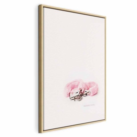 Obraz - Rendez Vous (1-częściowy) pionowy 80x120 W ramie drewnianej naturalnej