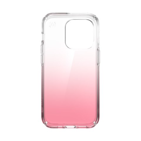 Speck Presidio Perfect-Clear + Ombre - Etui iPhone 14 Pro z powłoką MICROBAN (Clear / Vintage Rose Fade)