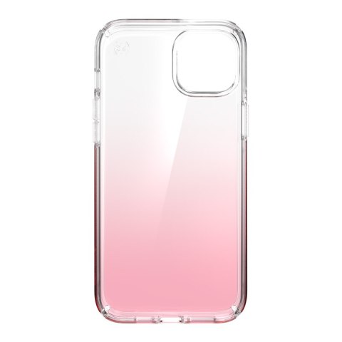 Speck Presidio Perfect-Clear + Ombre - Etui iPhone 15 Plus / 14 Plus z powłoką MICROBAN (Clear / Vintage Rose Fade)