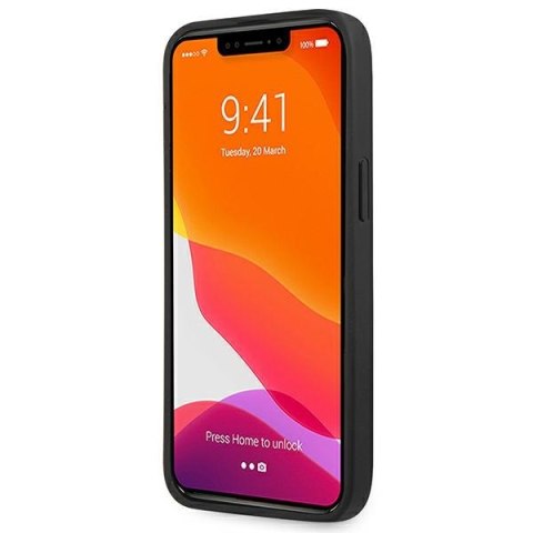 AMG Leather Hot Stamped - Etui iPhone 14 Pro Max (czarny)