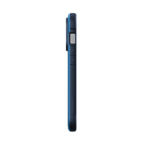 X-Doria Raptic Shield - Etui aluminiowe iPhone 14 Pro (Drop-Tested 3m) (Marine Blue)